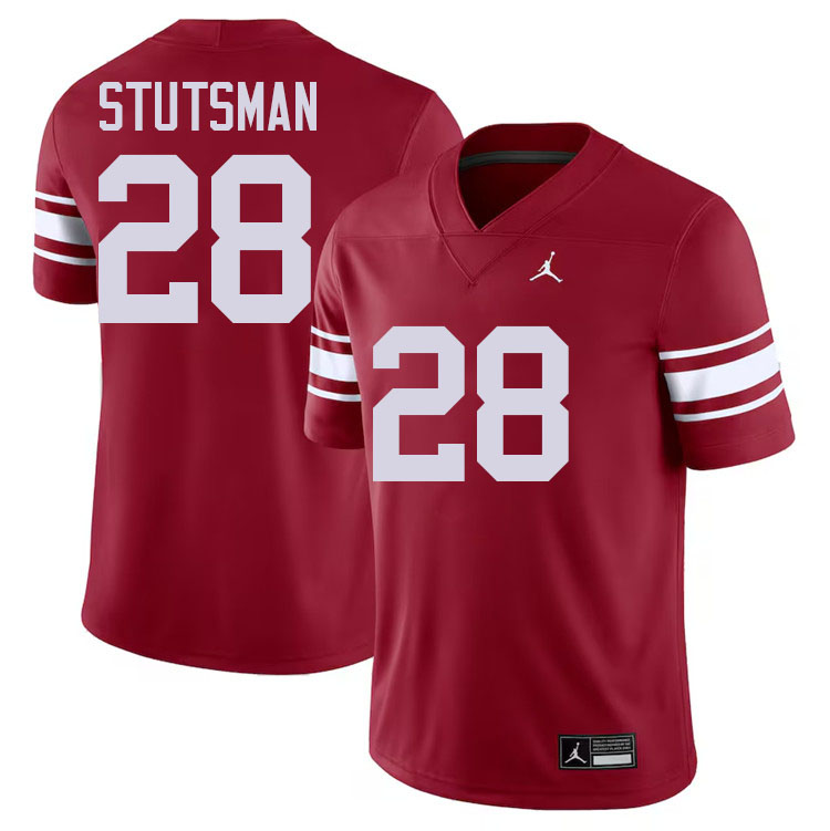 Danny Stutsman Oklahoma Sooners Jersey,Oklahoma Sooners Football Uniforms,Jersey-Throwback